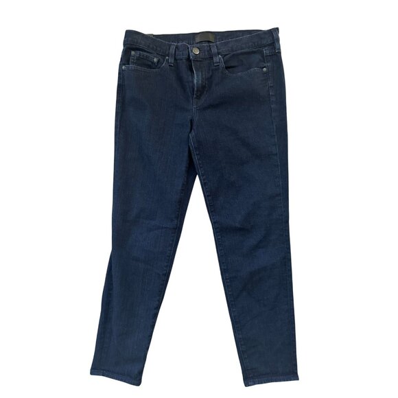 VINCE Mason Relaxed Rolled Dark Wash Jeans Size 29 - Picture 2 of 8